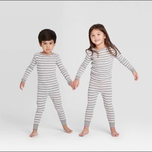 NWT rainbow pajamas matching 18 months